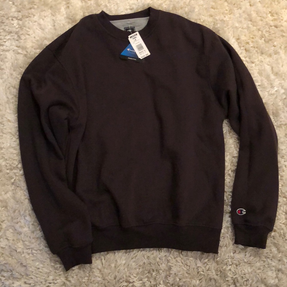 New Brown Champion Sweatshirt Size Large